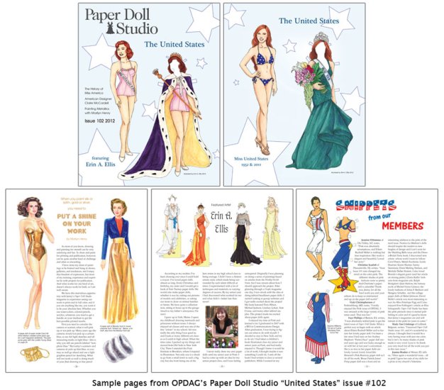 Modal Additional Images for OPDAG - Paper Doll Studio issue 102 - The United States