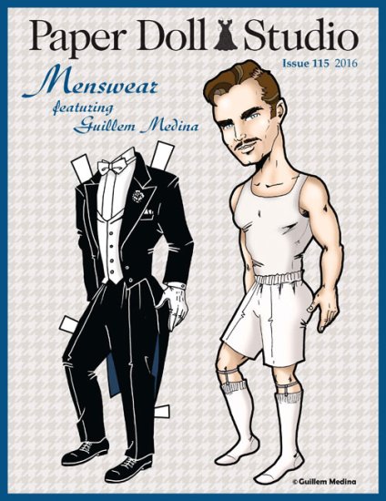 (image for) OPDAG - Paper Doll Studio Issue 115 - Menswear