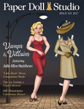 (image for) OPDAG - Paper Doll Studio Issue 118 - Vamps & Villains- LTD QTY! Less than 2 dozen remaining!