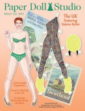 (image for) OPDAG - Paper Doll Studio Issue 122 - The UK - LTD QTY! Less than 2 dozen remaining!