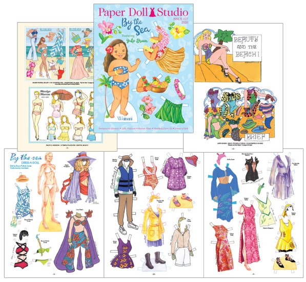 Modal Additional Images for OPDAG - Paper Doll Studio Issue 127 - By the Sea