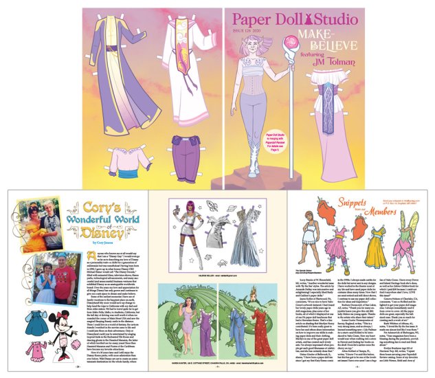 Modal Additional Images for OPDAG - Paper Doll Studio Issue 128 - Make Believe