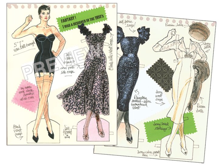 Modal Additional Images for 1950s Fashion Designer by Jim Howard