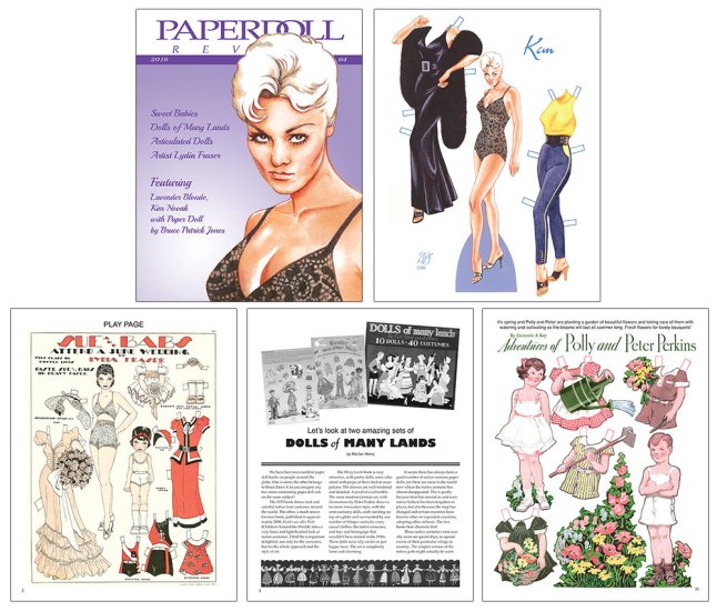 Modal Additional Images for Paperdoll Review Magazine Issue 64 - LTD QTY! - Less than 2 dozen copies remaining!