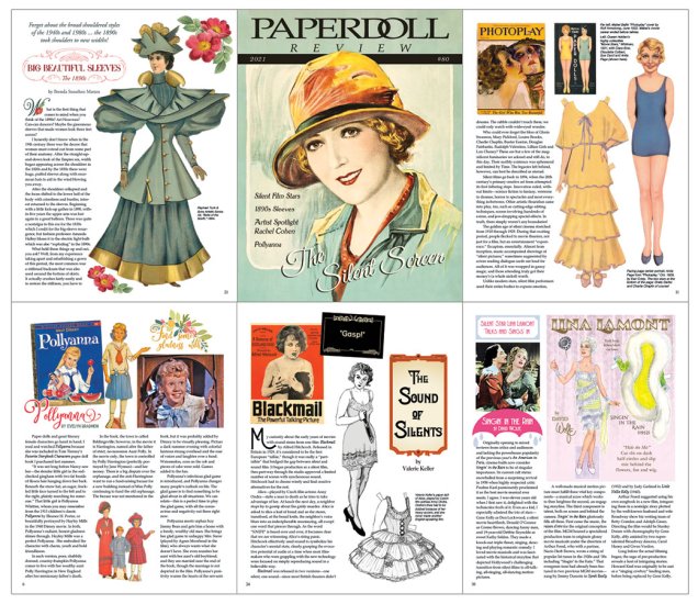 Modal Additional Images for PD Review Magazine issue 80 - The Silent Screen, Pollyanna - LTD QTY! Less than 2 dozen remaining!