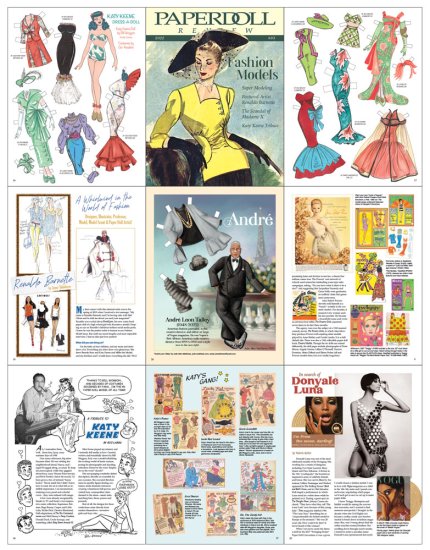 Modal Additional Images for PD Review Magazine issue 83 - Fashion Models, Katy Keene, more!