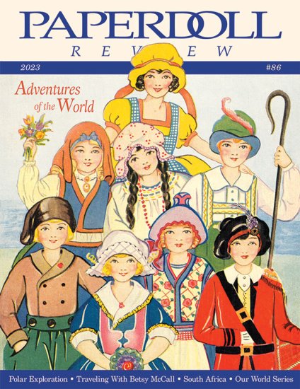 (image for) PD Review Magazine issue 86 -Betsy McCall, Our World, Paisley - LTD QTY! Less than 1 dozen remaining!