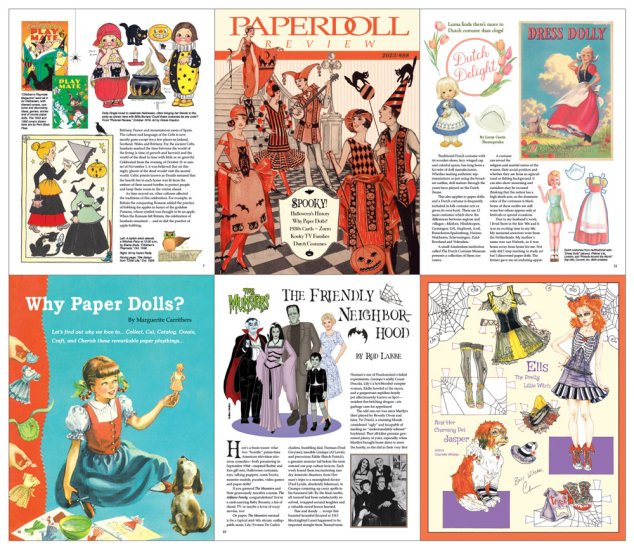 Modal Additional Images for PD Review Magazine issue 88 - Halloween, Dutch Costumes, more!  - LTD QTY! Less than 1 dozen remaining!