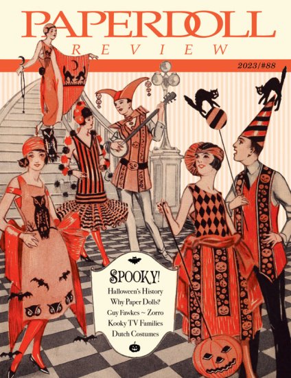 (image for) PD Review Magazine issue 88 - Halloween, Dutch Costumes, more! - LTD QTY! Less than 1 dozen remaining!