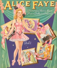 (image for) Alice Faye Paper Doll