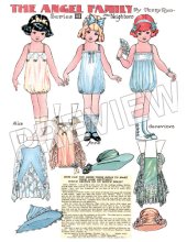 (image for) Angel Family Neighbors & Triplets - by Penny Ross