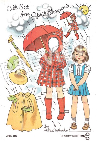 (image for) April Showers by Hilda Miloche