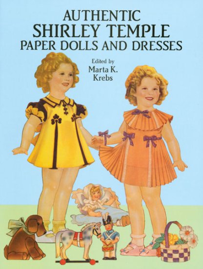 (image for) Authentic Shirley Temple Paper Dolls
