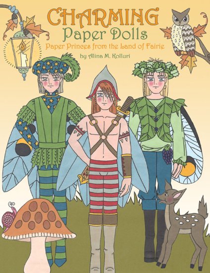 (image for) CHARMING Fairies Paper Dolls by Alina Kolluri