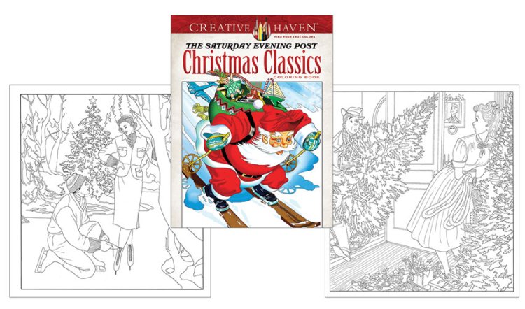 Modal Additional Images for Christmas Classics Coloring Book