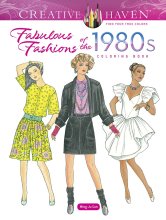 (image for) Fabulous Fashions of the 1980s Coloring Book