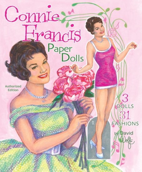 (image for) Connie Francis Paper Dolls by David Wolfe