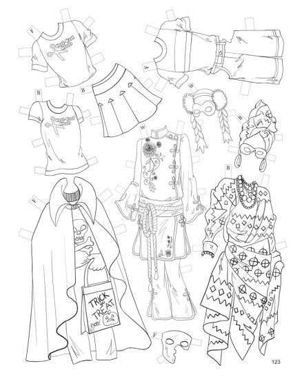 Tulip O'Brien's Cut-Out Club novel & paper dolls by David Wolfe