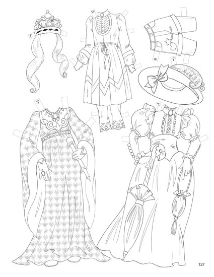 Tulip O'Brien's Cut-Out Club novel & paper dolls by David Wolfe