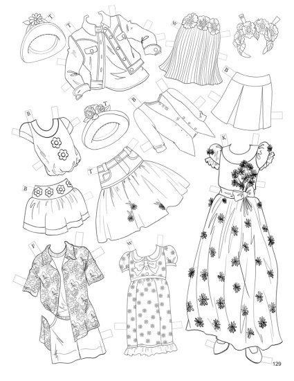 Tulip O'Brien's Cut-Out Club novel & paper dolls by David Wolfe