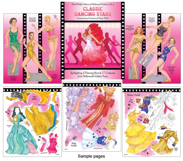 Modal Additional Images for Classic Dancing Stars - Ann, Betty, Cyd, Rita, Eleanor, Leslie