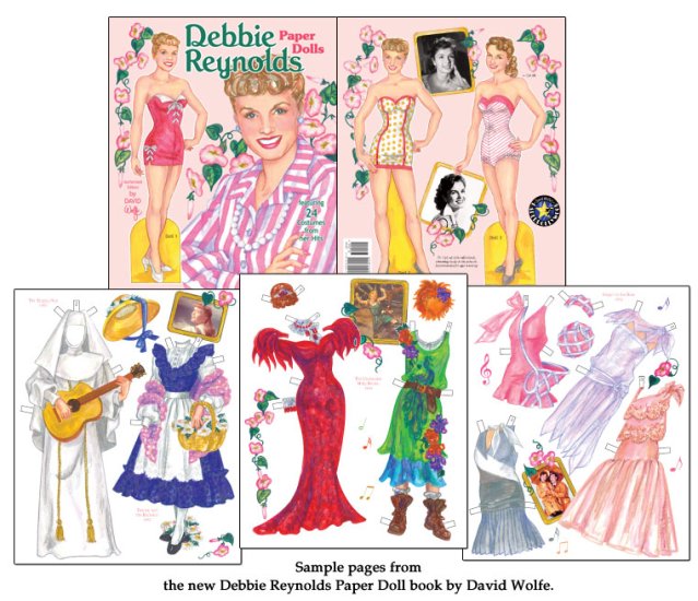 Modal Additional Images for Debbie Reynolds Featuring 24 Costumes from Her Hits