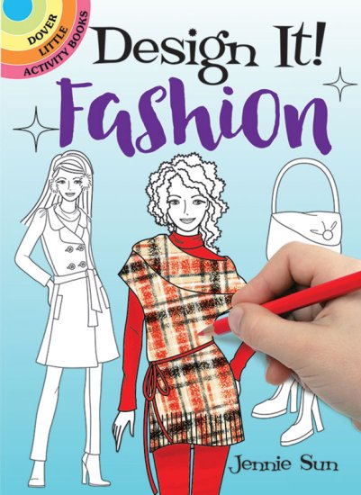 (image for) Design It! Fashion Coloring Book