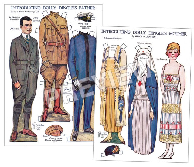 (image for) Introducing Dolly Dingle's Father & Mother