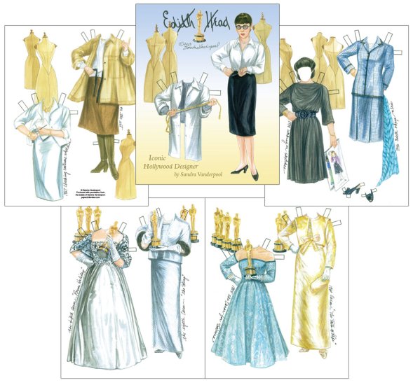 Modal Additional Images for Homage to Edith Head by Sandra Vanderpool