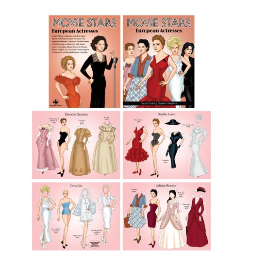 Modal Additional Images for European Actresses by Guillem Medina