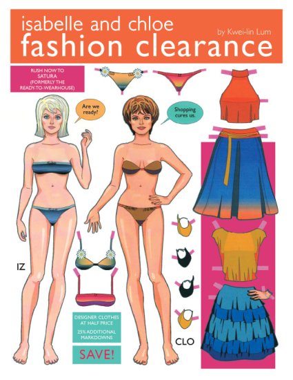 (image for) Fashion Clearance Paper Dolls by Kwei-lin Lum