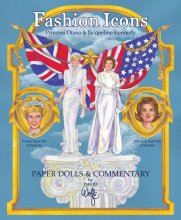 (image for) Fashion Icons Princess Diana and Jacqueline Kennedy Paper Dolls