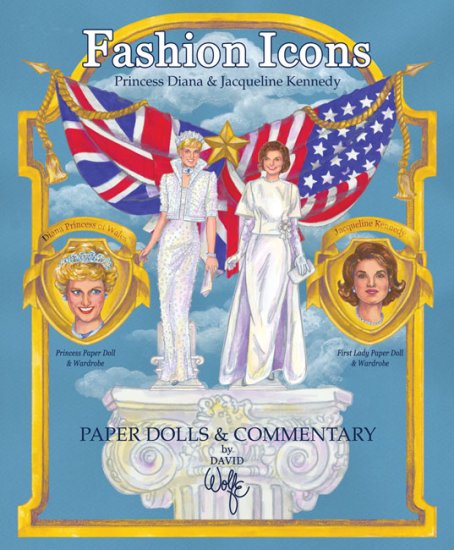 (image for) Fashion Icons Princess Diana and Jacqueline Kennedy Paper Dolls