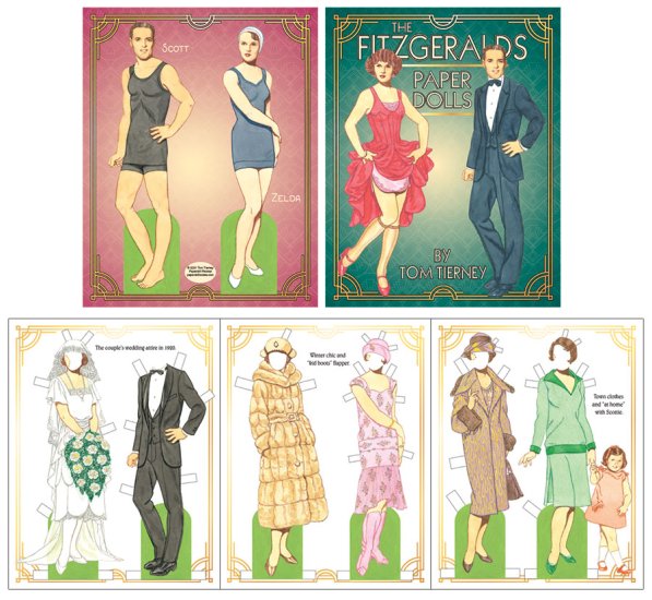 Modal Additional Images for The Fitzgeralds - Scott & Zelda - Jazz Age Icons by Tom Tierney