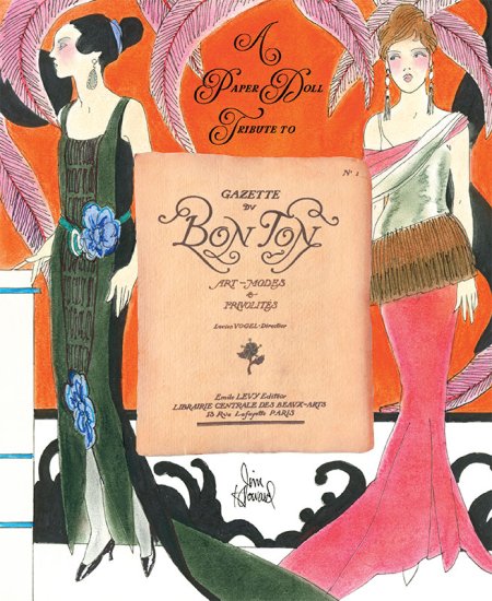 (image for) A Paper Doll Tribute to Gazette du Bon Ton by Jim Howard - LTD QUANTITY