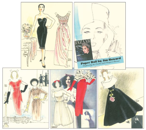 Modal Additional Images for 1956 Harper's Bazaar by Jim Howard