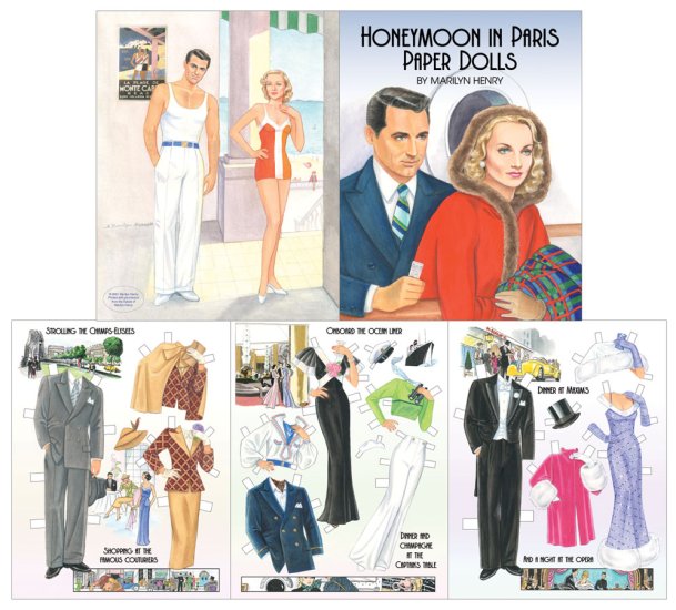 Modal Additional Images for Honeymoon in Paris by Marilyn Henry