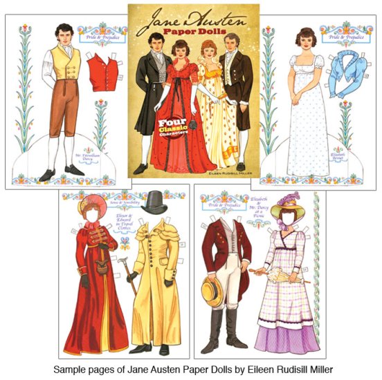 Modal Additional Images for Jane Austen Paper Dolls