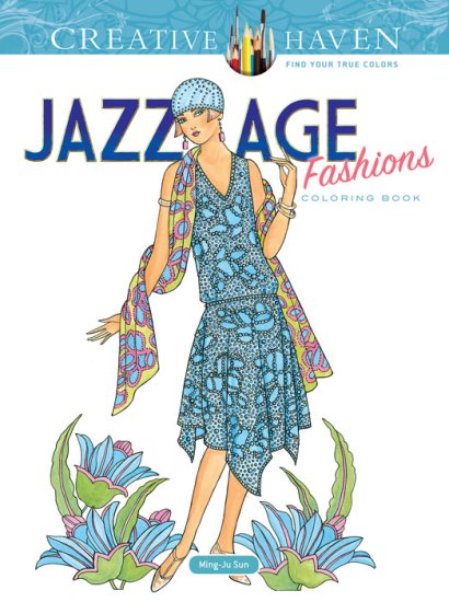 (image for) Jazz Age Fashions Coloring Book