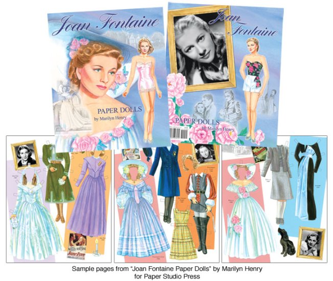 Modal Additional Images for Joan Fontaine Paper Dolls