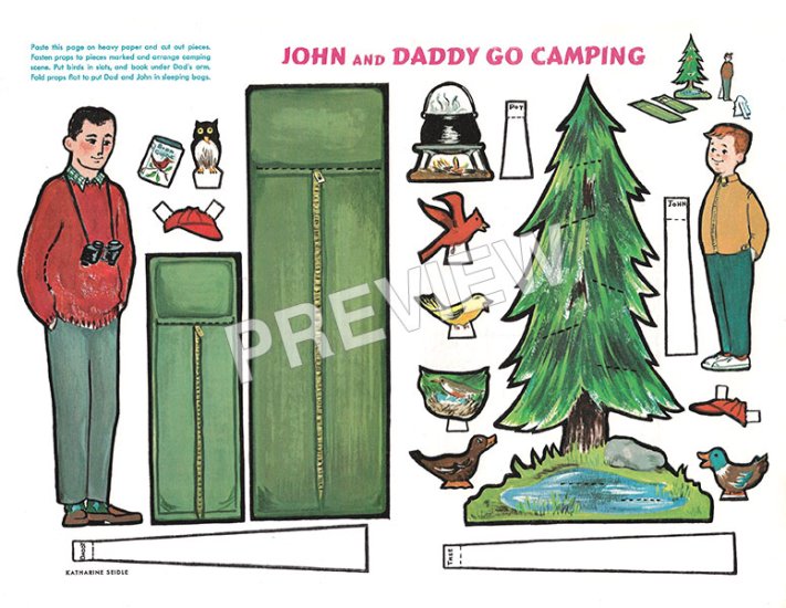 (image for) John and Daddy Go Camping