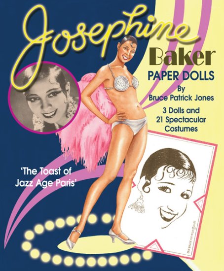(image for) Josephine Baker Paper Dolls by Bruce Patrick Jones