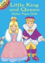 (image for) Little King and Queen Sticker Paper Dolls