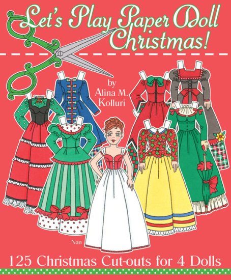 (image for) Let's Play Paper Doll Christmas!