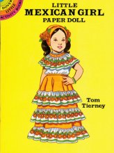 (image for) Little Mexican Girl Paper Doll