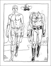 (image for) Lone Ranger and Tonto by Jim Howard - Special Edition