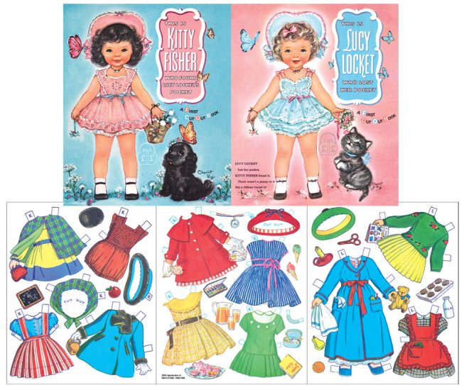Modal Additional Images for Lucy Locket Paper Dolls