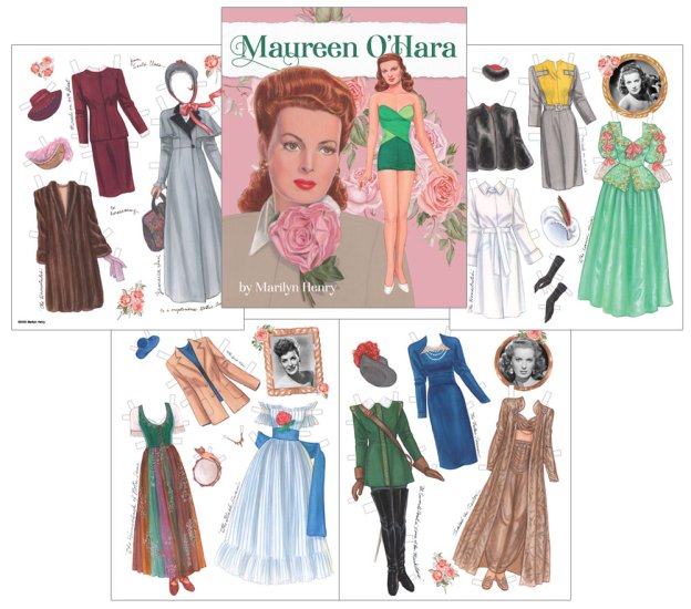 Modal Additional Images for Maureen O'Hara by Marilyn Henry