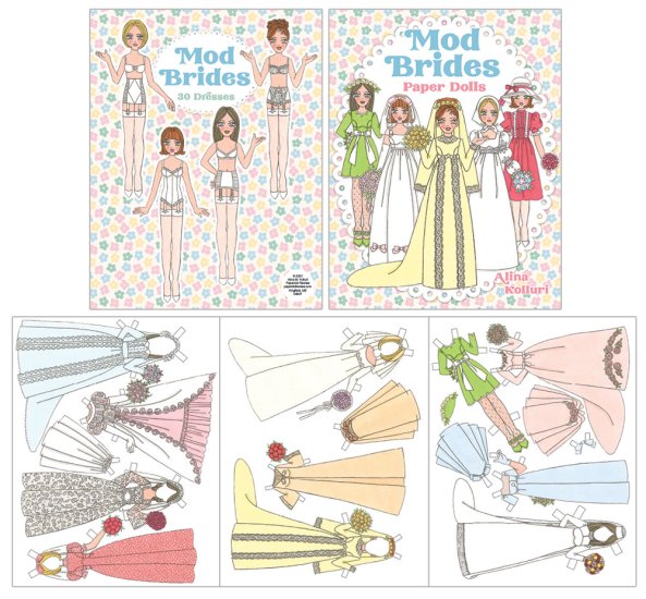 Modal Additional Images for Mod Brides - 30 fun gowns from the late 1960s to early '70s