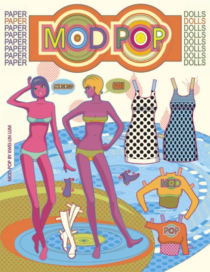 (image for) MOD POP Paper Dolls